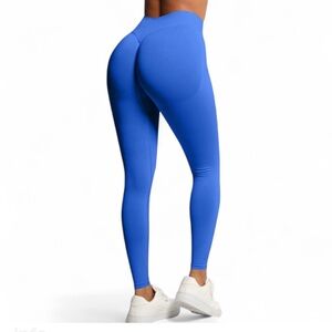 NWT Sleek Blue Women's Leggings